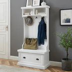 Meuble d'entrée - 80 L x 40 P x 163 H cm