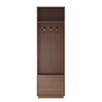 Vestiaire style Mid-Century avec 1 tiroir