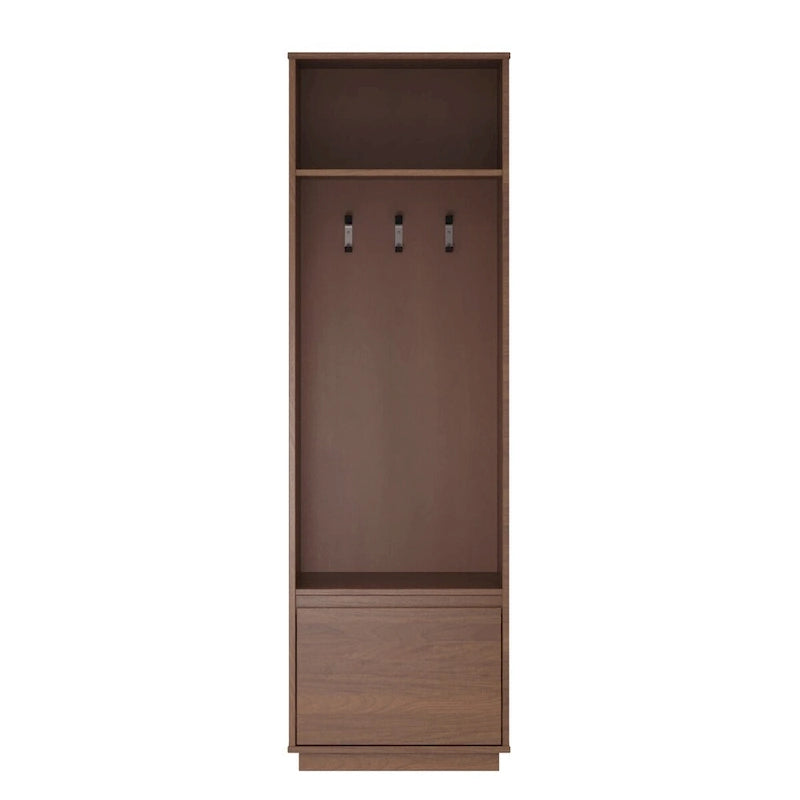 Vestiaire style Mid-Century avec 1 tiroir