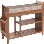 Banc à chaussures à 2 niveaux