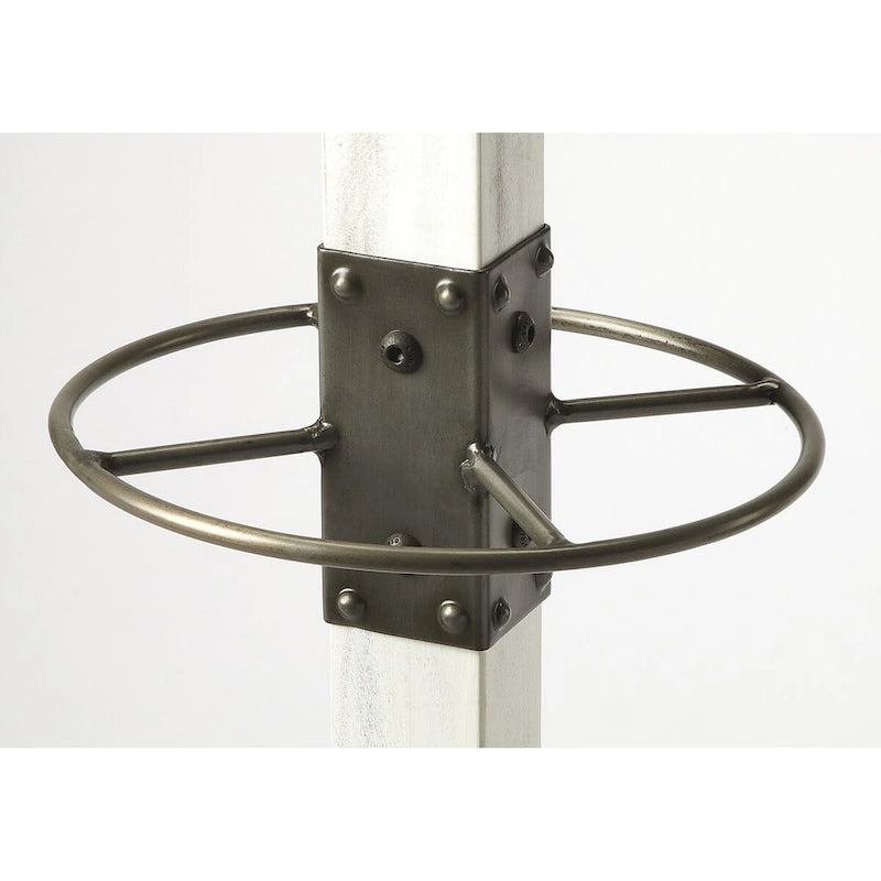 Porte-manteau sur pied en bois carré