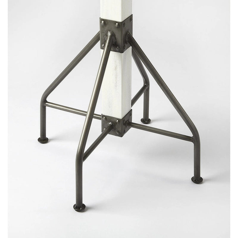 Porte-manteau sur pied en bois carré